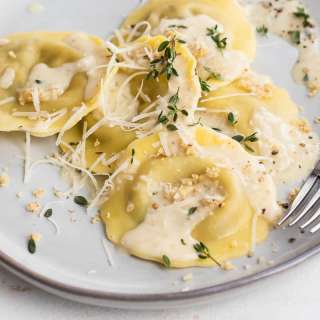 Mushroom Ravioli