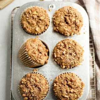 30-Minute Banana Nut Muffins with Streusel