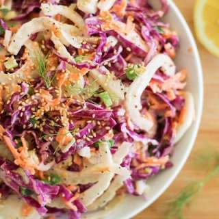 Fennel and Cabbage Slaw