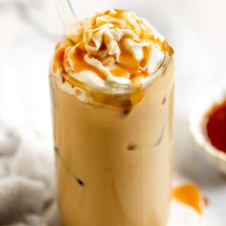 5-Minute Iced Caramel Latte