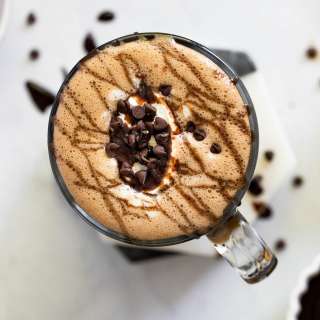 Homemade Mocha Latte