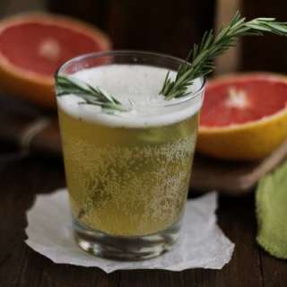 Grapefruit Rosemary Kombucha