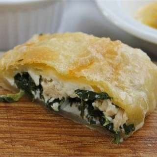Greek Spinach Feta Chicken Pockets
