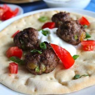 Lamb Meatball Gyros