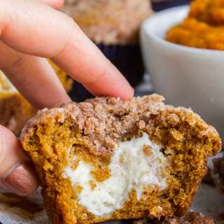 Cream Cheese Pumpkin Muffins