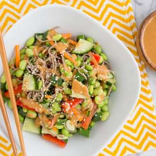 Thai Peanut Empowered Noodle Bowl