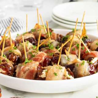 Bacon Wrapped Dates
