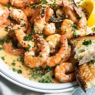 Simple Shrimp Scampi