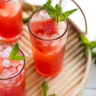 Watermelon Mint Cocktail