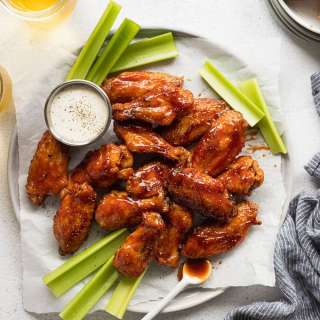 Bourbon BBQ Chicken Wings