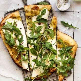 Citrus Pesto Flatbread Pizza