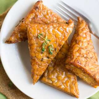 Maple-Miso Tempeh Cutlets