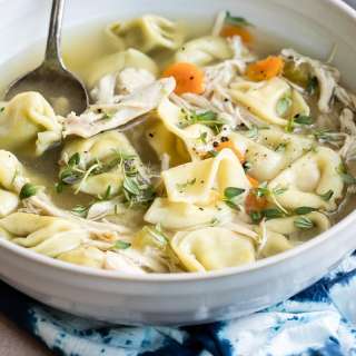 Chicken Tortellini Soup