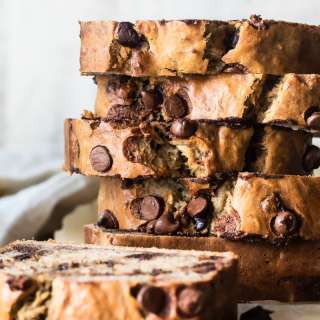 Banana Bread Recipe (with Chocolate Chips)