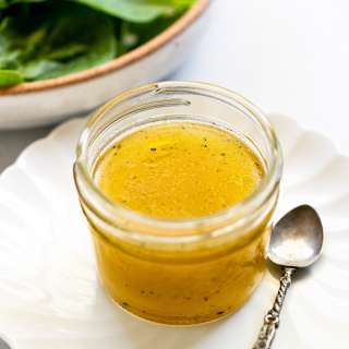 Simple White Balsamic Vinaigrette for Salads