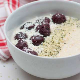 Cherry overnight Oatmeal