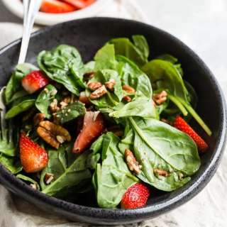 Strawberry Spinach Salad
