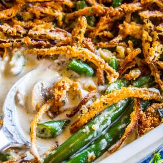 Green Bean Casserole Recipe with Fresh Green Beans