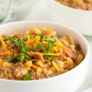 Cheeseburger Casserole