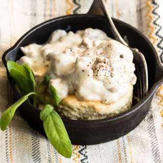 The Best Biscuits and Gravy