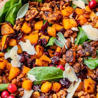 Honey Roasted Butternut Squash Salad