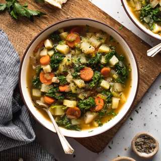 Chunky Stovetop Root Vegetable Soup