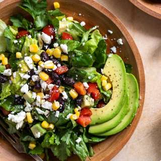 15-Minute Southwest Salad with Honey Lime Dressing