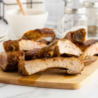 Honey Mustard Glazed Ribs