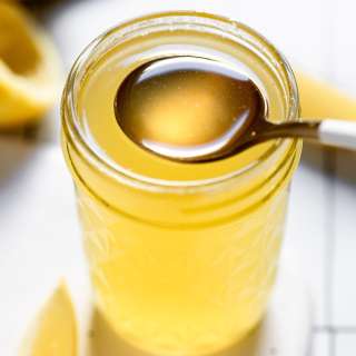 10-Minute Fresh Lemon Simple Syrup