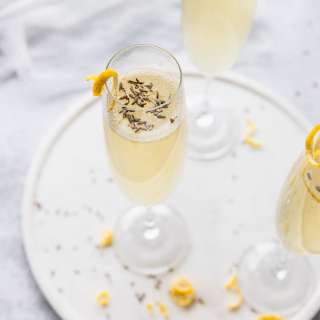 Lavender Infused French 75