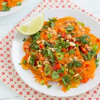 Thai Sweet Potato Nachos