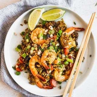 20-Minute Curry Shrimp Fried Rice