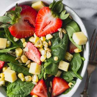 Farmer's Market Strawberry Corn Salad