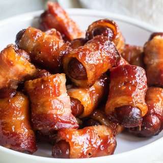 Bacon Wrapped Smokies