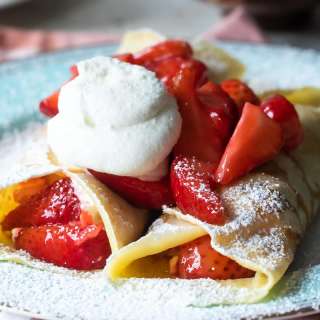 Strawberry Crepes