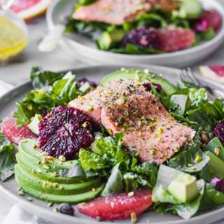 Simple Salmon Citrus Salad