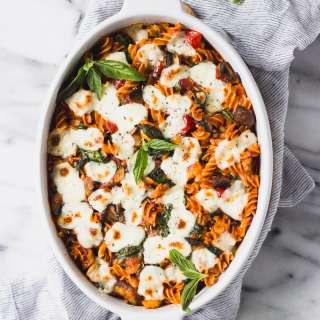 Vegetable Loaded Baked Pasta