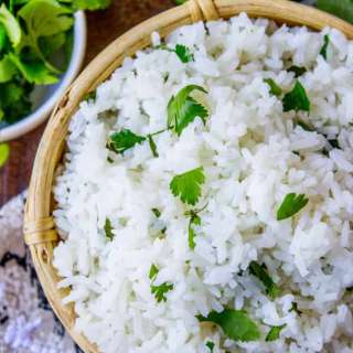 Coconut Jasmine Rice with Cilantro