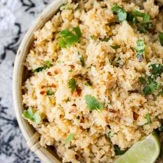 Asian Cauliflower “Rice”