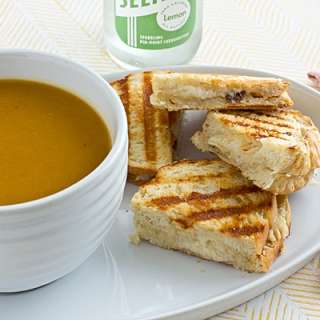 Roasted Garlic Grilled Cheese