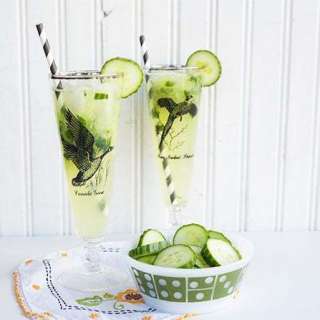 Cucumber Mint Gin Fizz