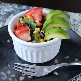 Avocado, Black Bean and Corn Salad