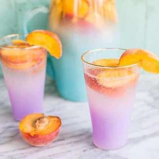 Sparkling Peach Sangria