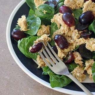 Curry Tuna Salad With Grapes