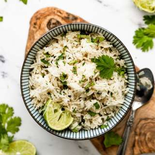 10-Minute Instant Pot Cilantro Lime Rice