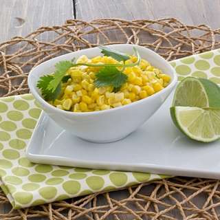 Fresh Corn Sauté with Coconut Milk and Sriracha