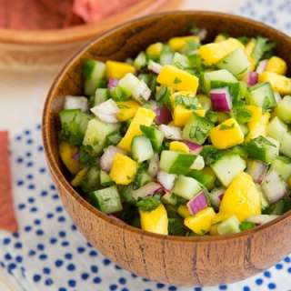 Cucumber Mango Salsa