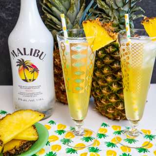 Malibu and Pineapple