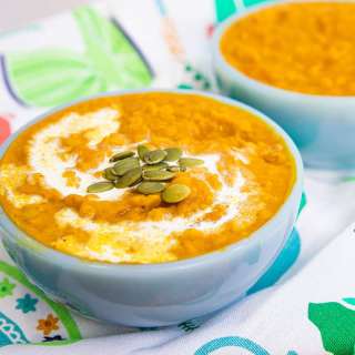 Pumpkin Red Lentil Soup