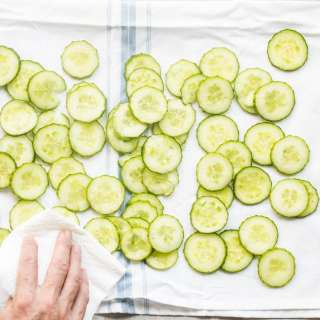 How to Drain Cucumbers